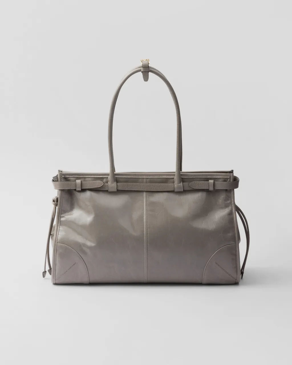 Prada Bonnie Large Leather Handbag