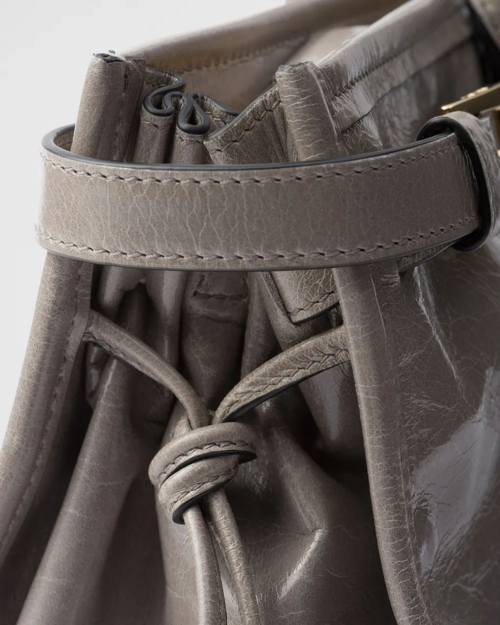 Prada Bonnie Large Leather Handbag