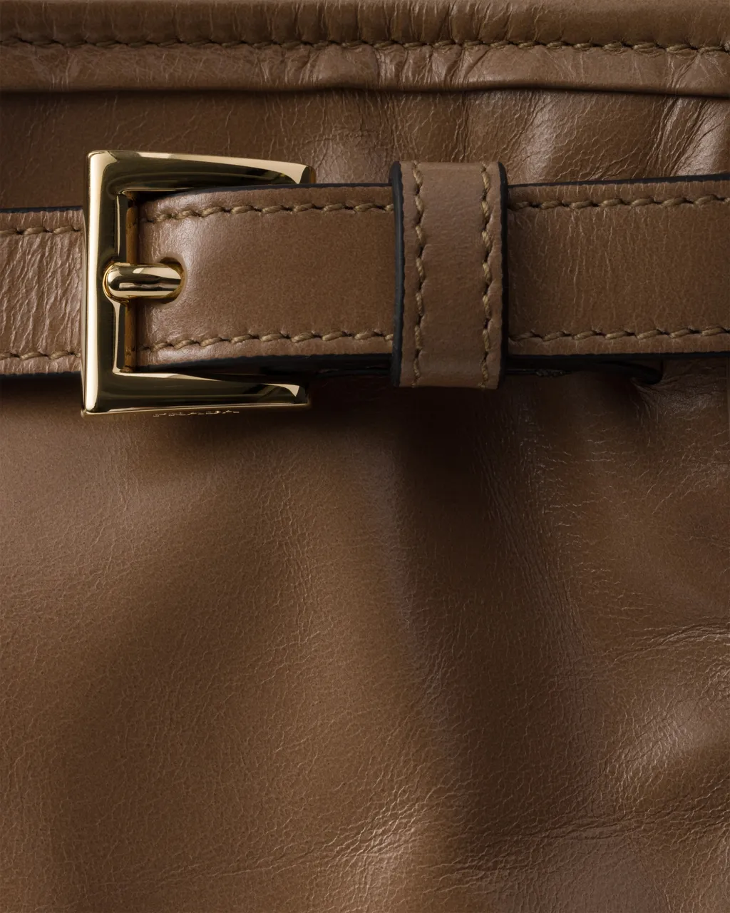 Prada Bonnie Large Leather Handbag
