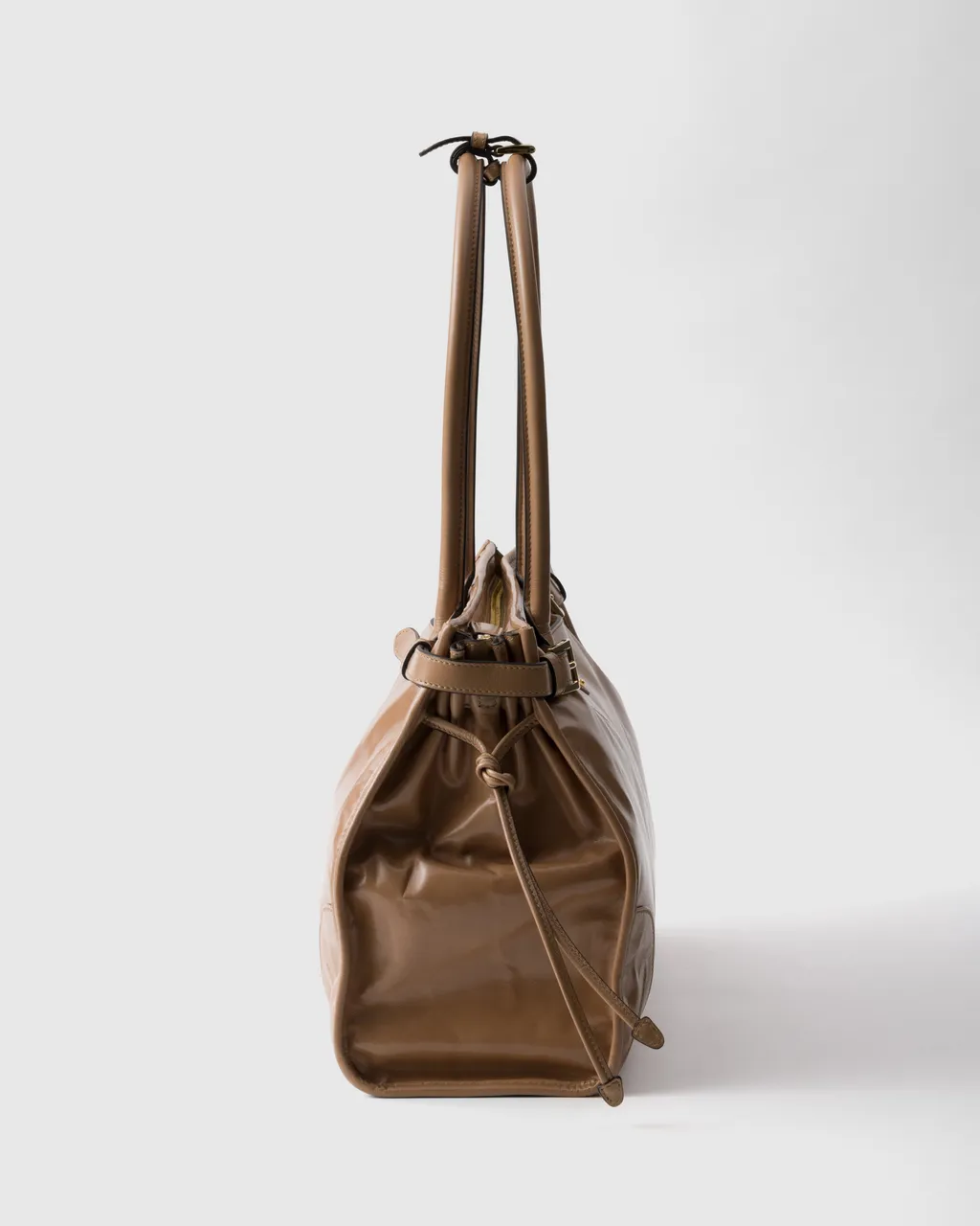 Prada Bonnie Large Leather Handbag