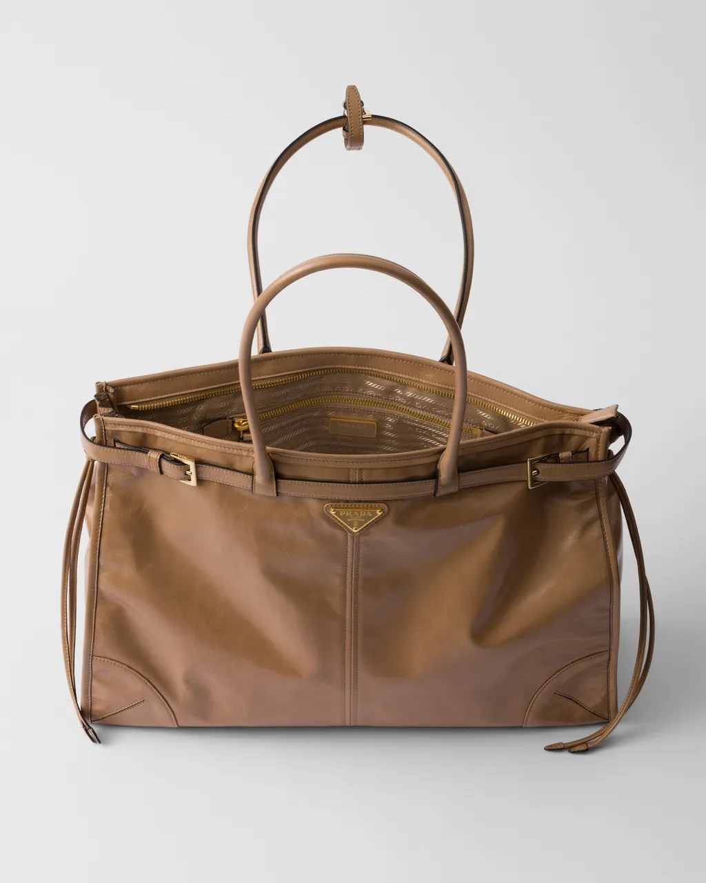 Prada Bonnie Extra Large Leather Handbag