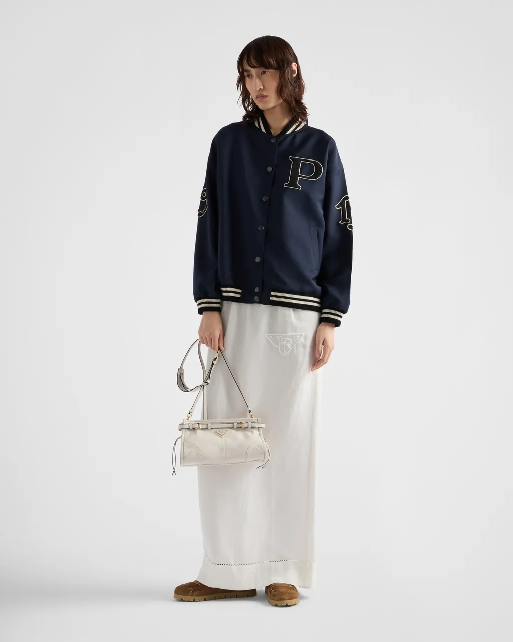 Prada Bonnie Small Leather Shoulder Bag