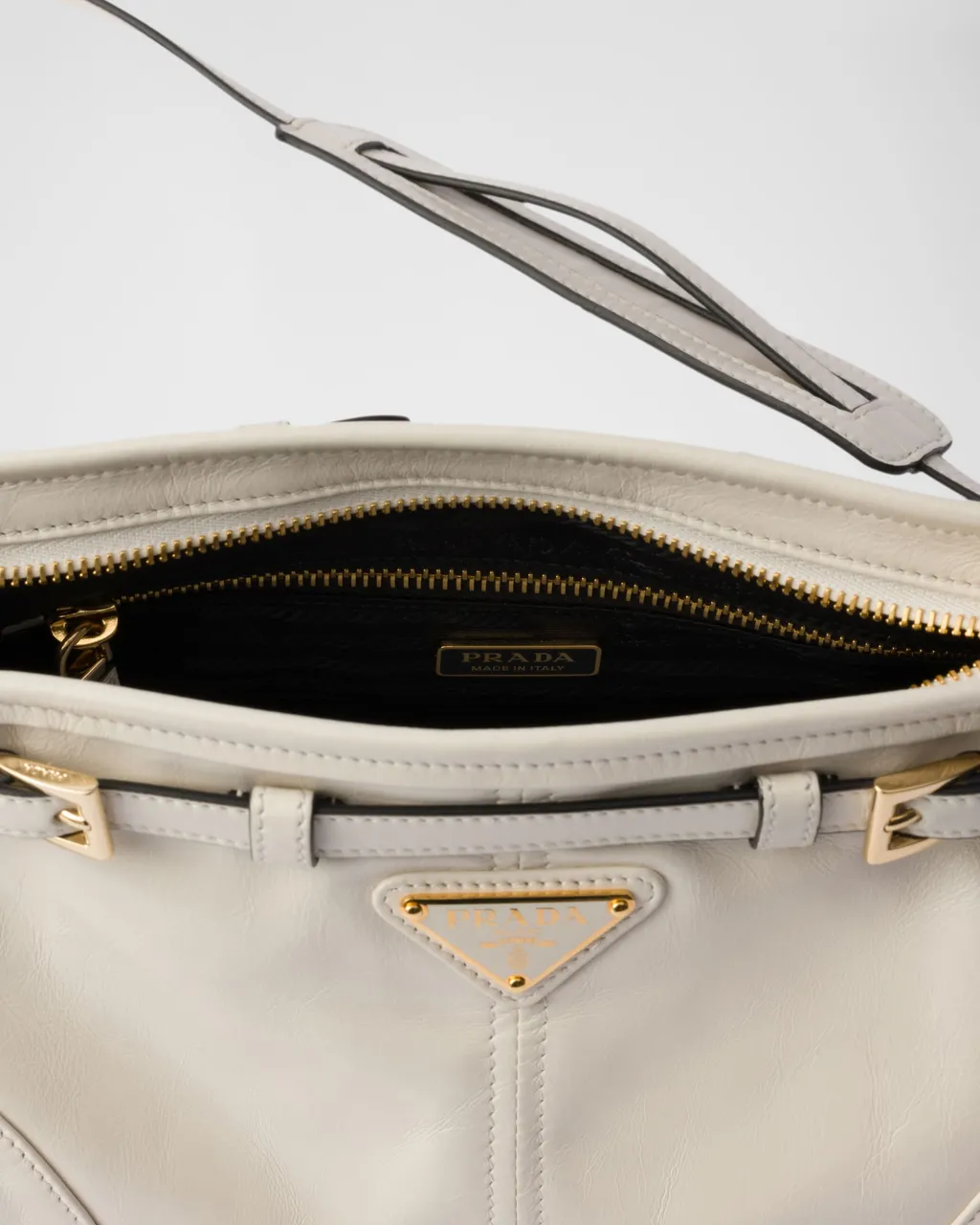 Prada Bonnie Small Leather Shoulder Bag