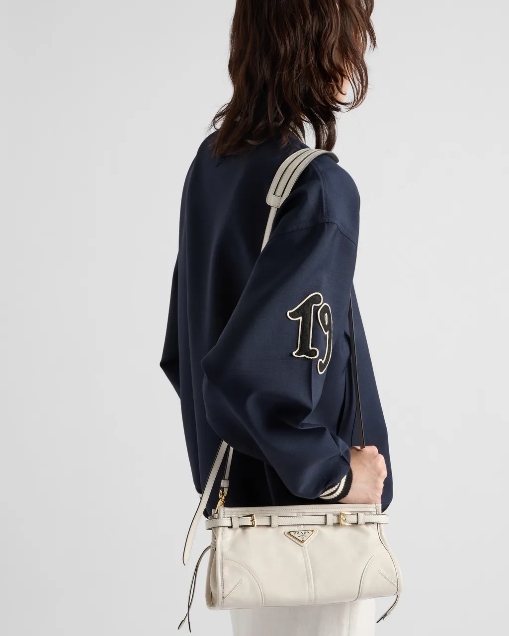 Prada Bonnie Small Leather Shoulder Bag