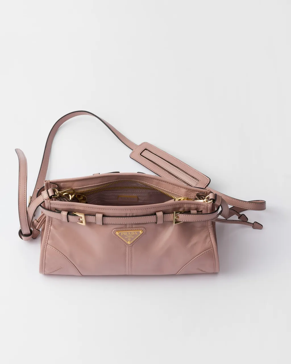 Prada Bonnie Small Leather Shoulder Bag