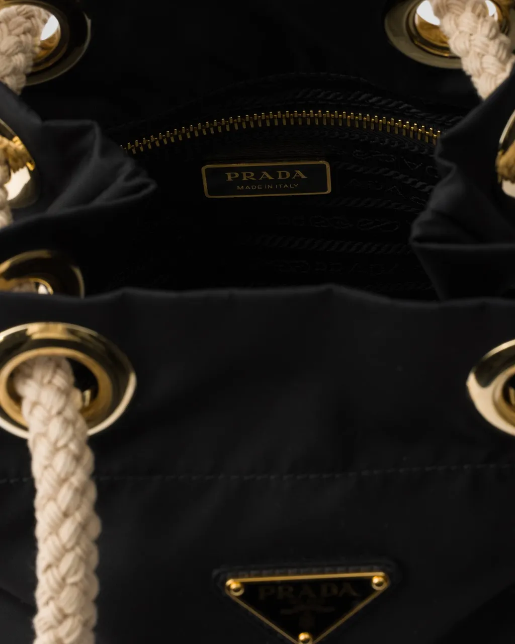 Prada Mariner Re-Nylon Small Bucket Bag