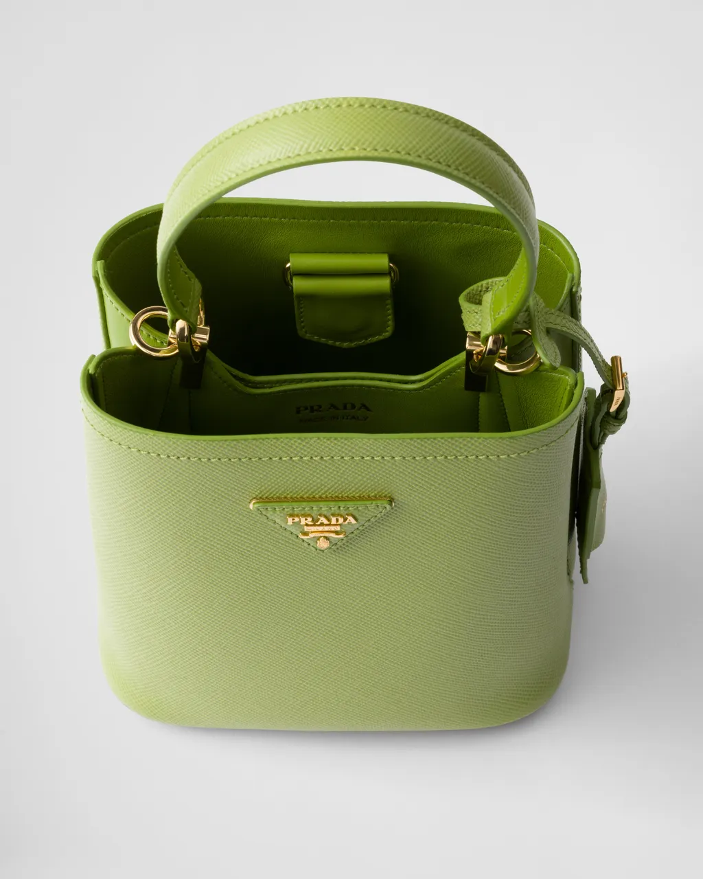 Prada Panier Saffiano Leather Mini-Bag