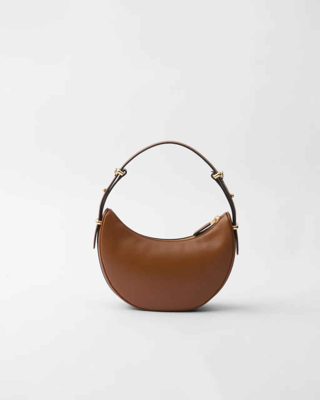 Prada Arqué Small Leather Shoulder Bag