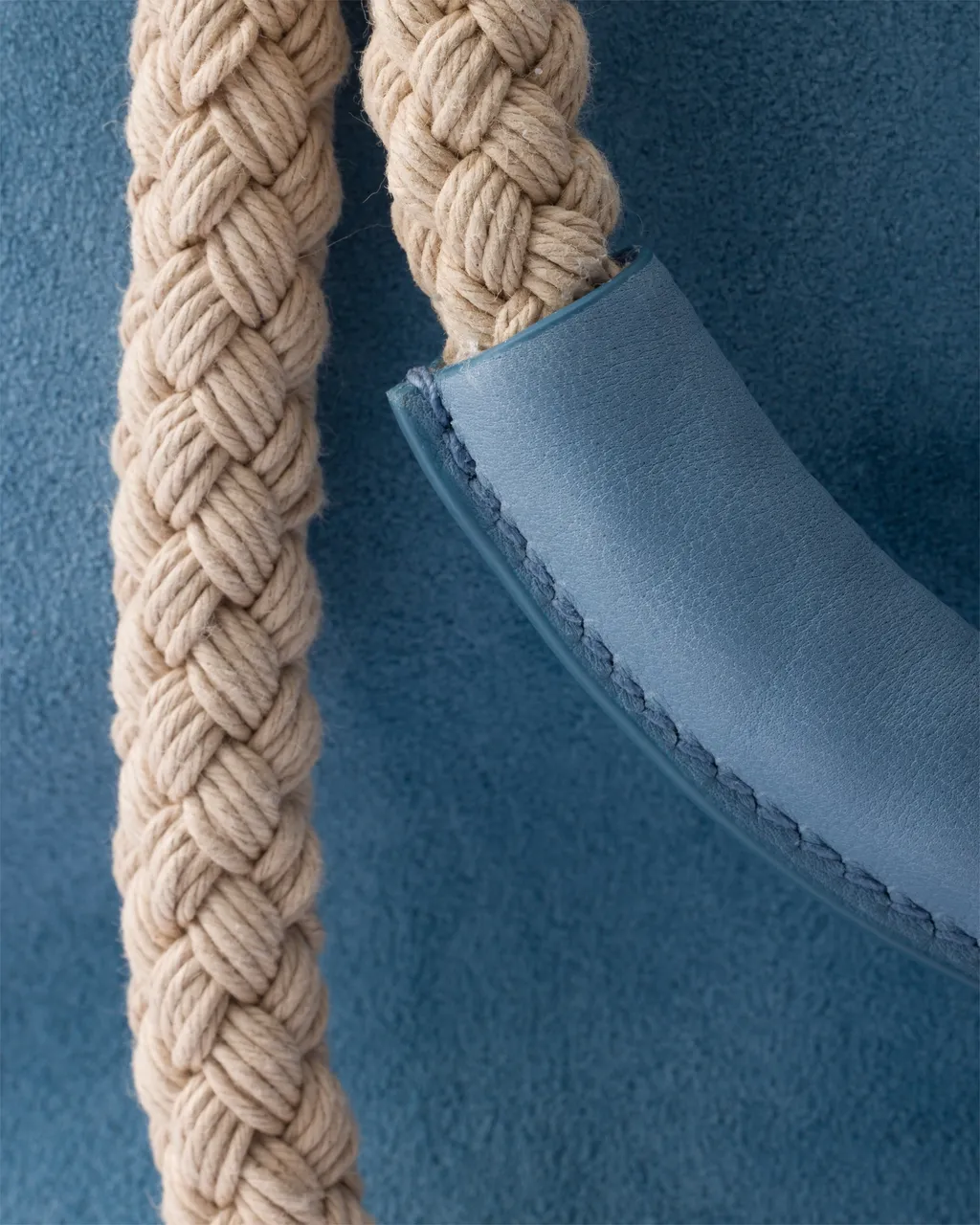Small Prada Mariner Suede Bucket Bag