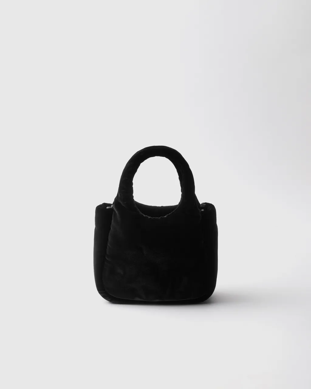 Padded Velvet Mini Handbag