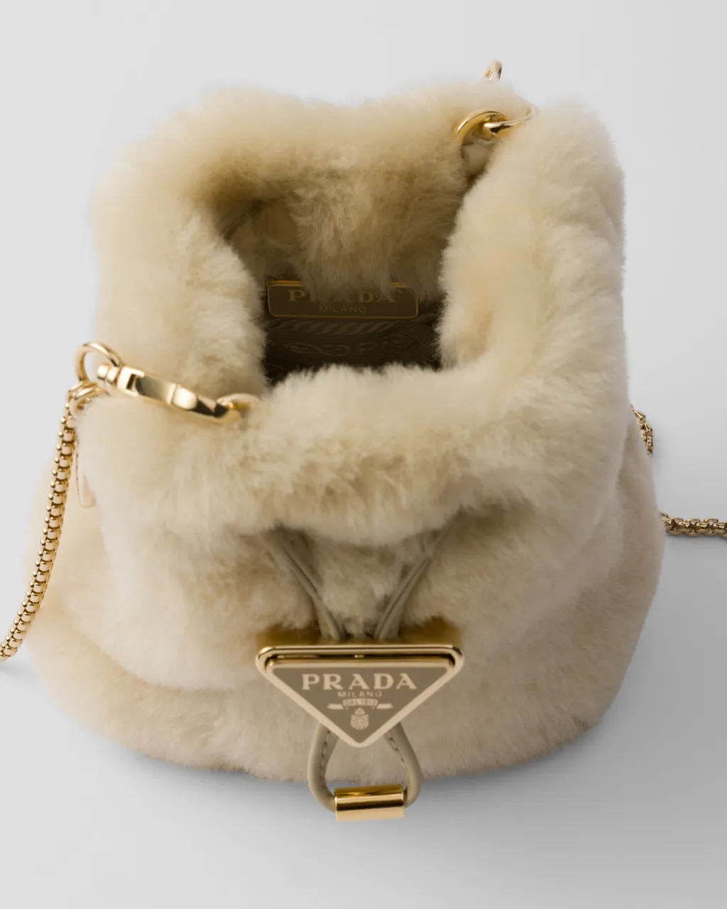Sheepskin Mini Pouch