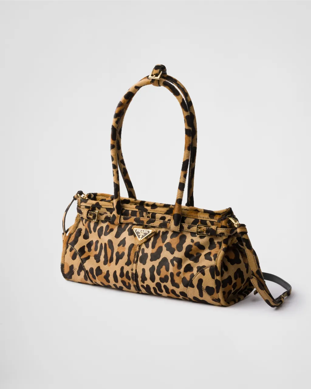 Prada Bonnie Medium Printed Leather Handbag
