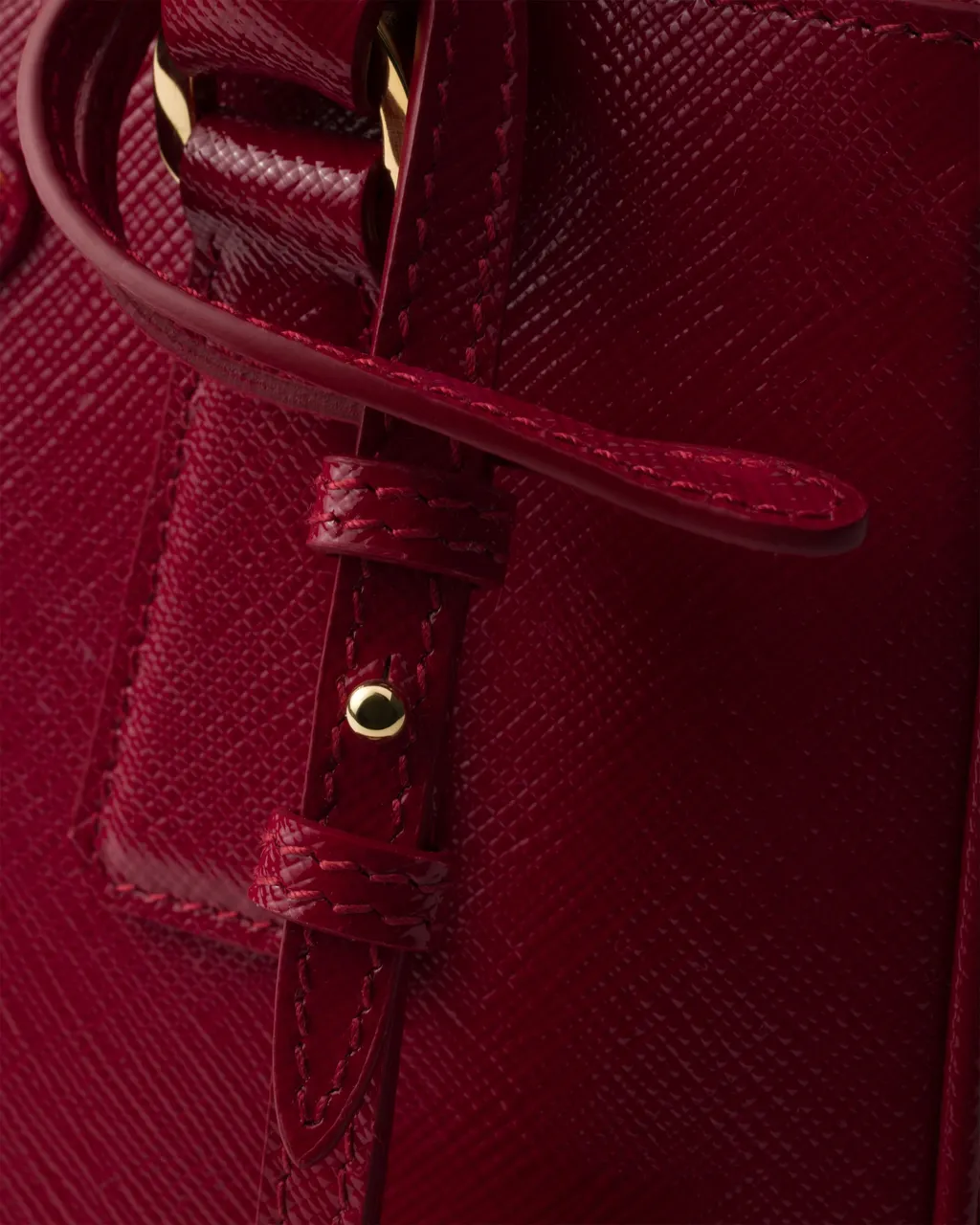 Prada Galleria Patent Saffiano Mini-Bag
