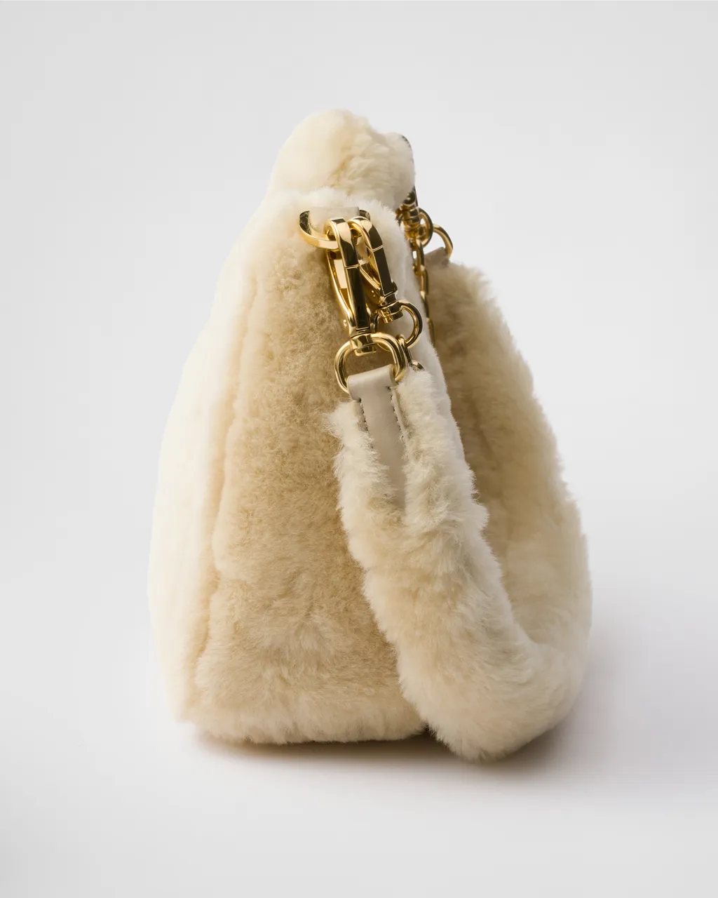 Prada Re-Edition Shearling Mini-Bag