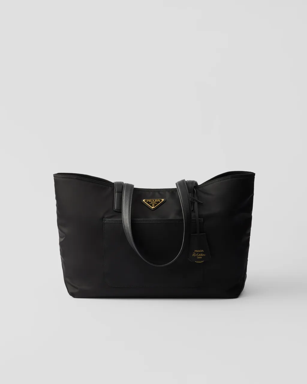 Prada Re-Edition 1978 Medium Re-Nylon And Saffiano Leather Tote Bag