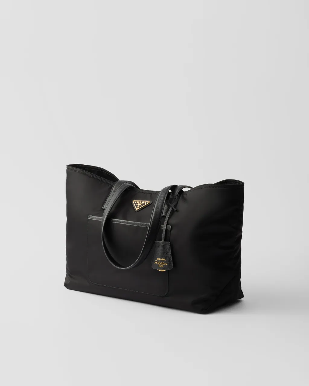 Prada Re-Edition 1978 Medium Re-Nylon And Saffiano Leather Tote Bag