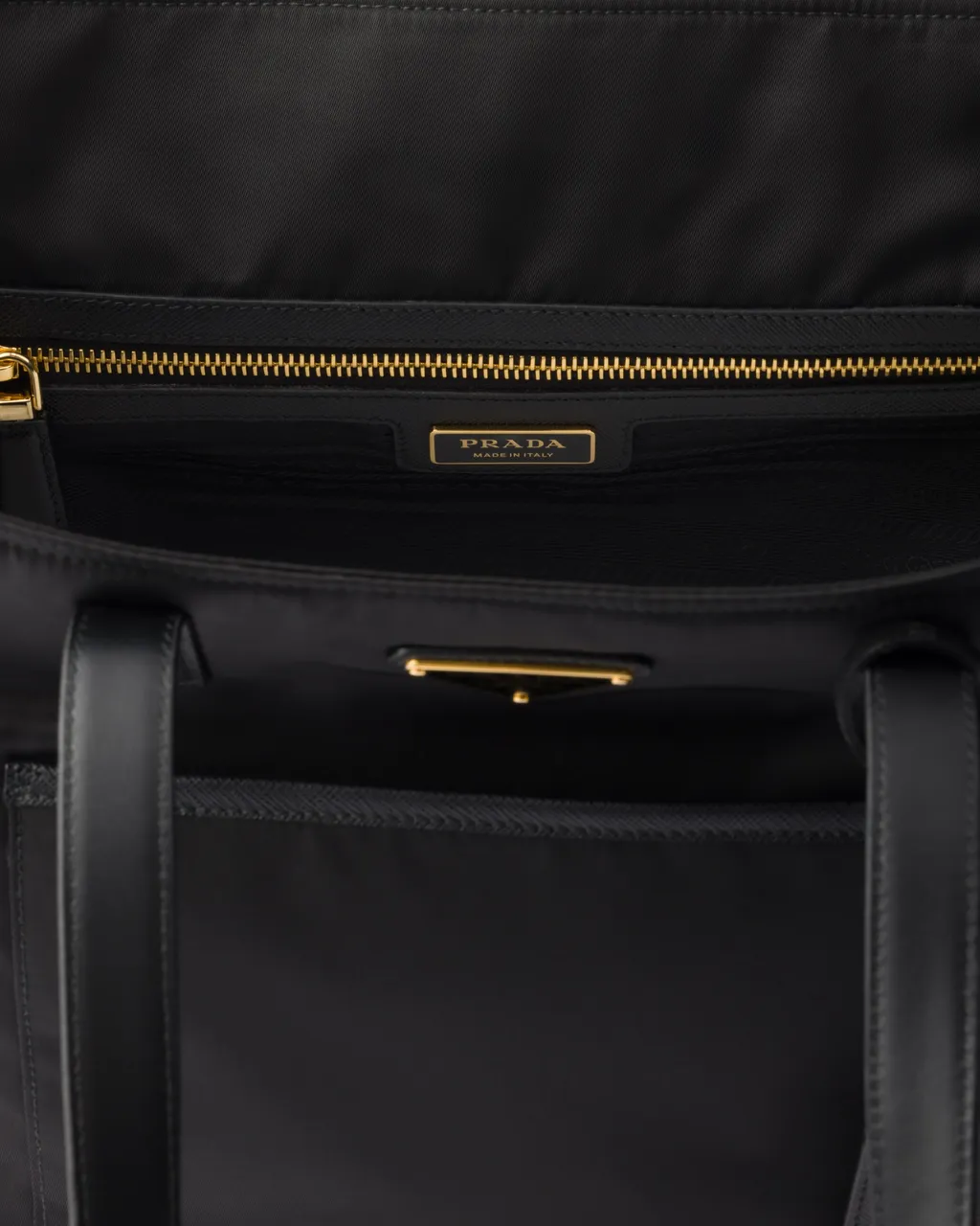 Prada Re-Edition 1978 Medium Re-Nylon And Saffiano Leather Tote Bag