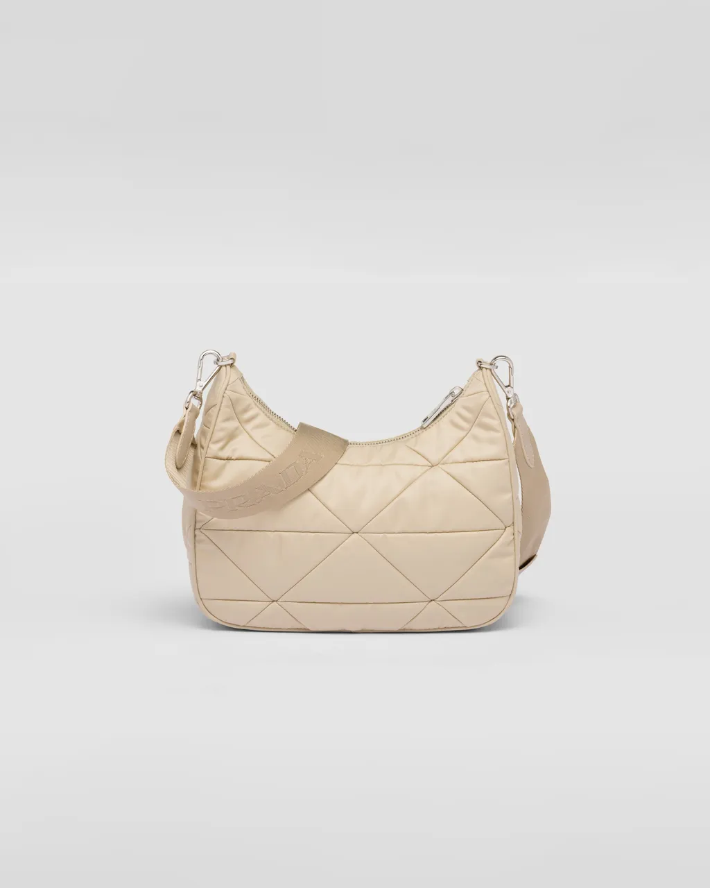 Padded Re-Nylon Shoulder Bag