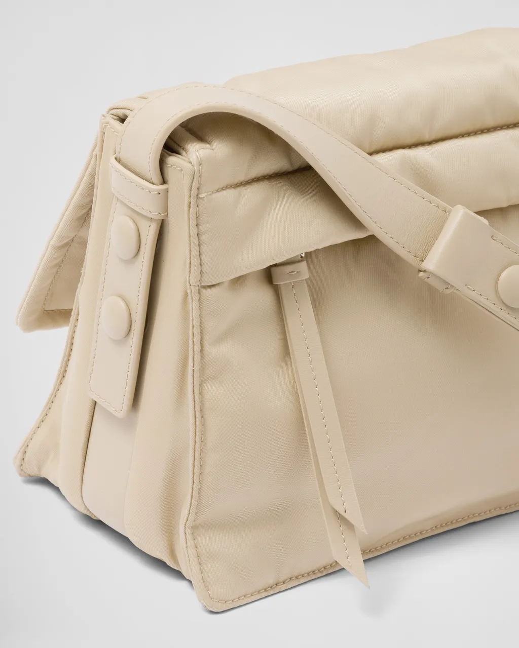 Prada Traveller Small Padded Re-Nylon Shoulder Bag