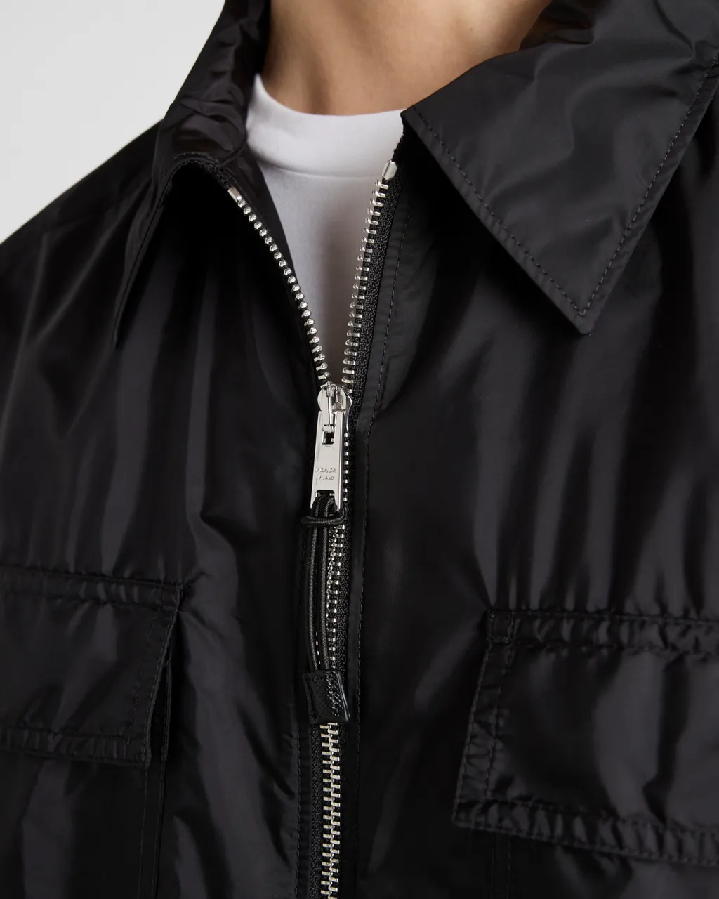 Short-Sleeve Light Re-Nylon Shirt