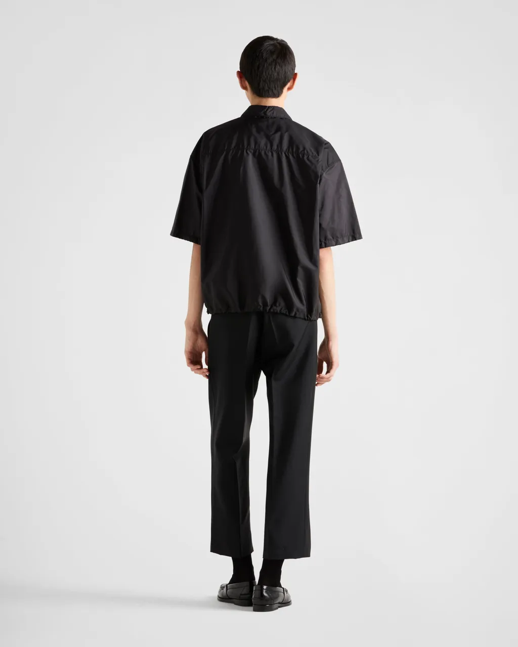 Short-Sleeve Light Re-Nylon Shirt