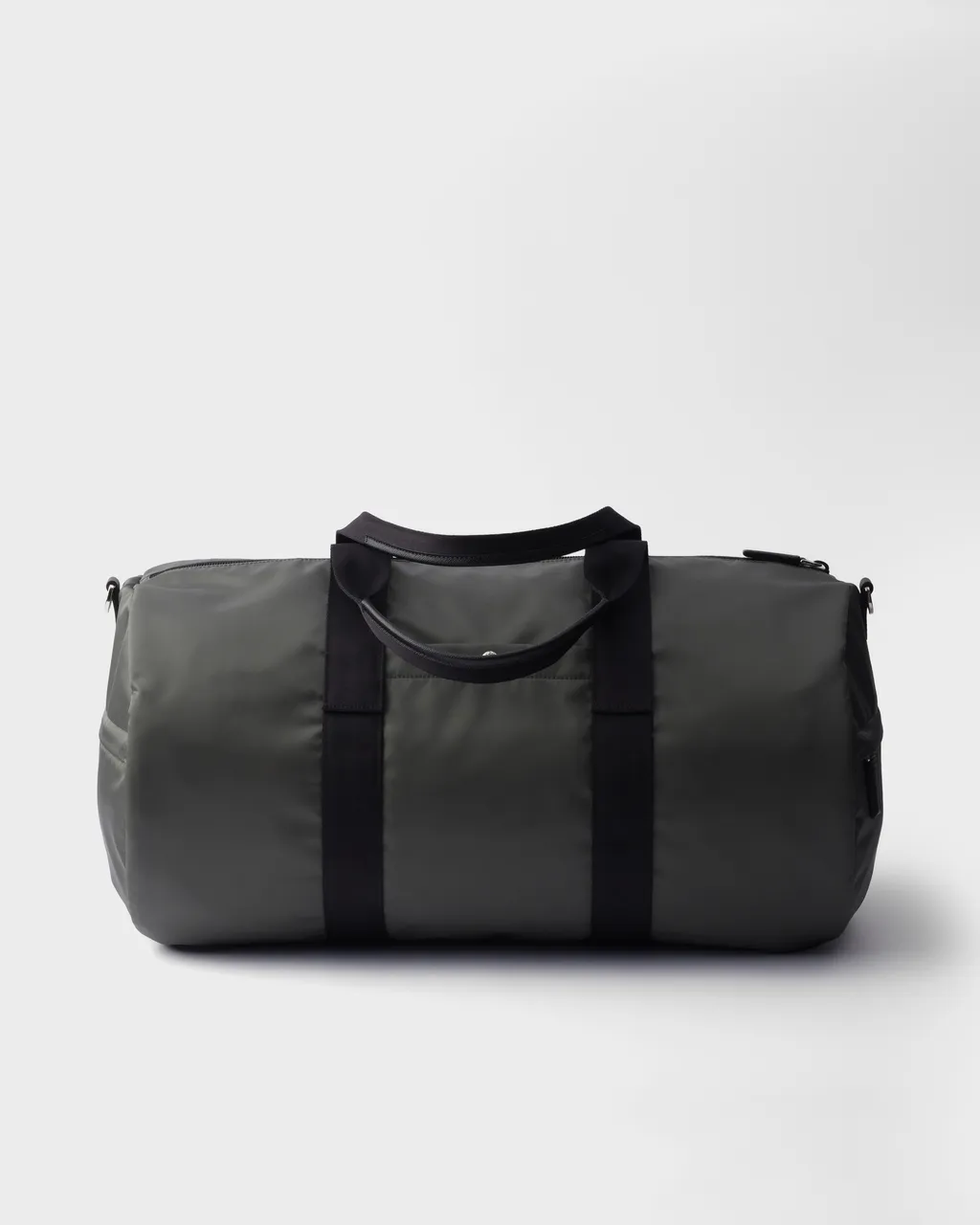 Re-Nylon And Saffiano Leather Duffle Bag