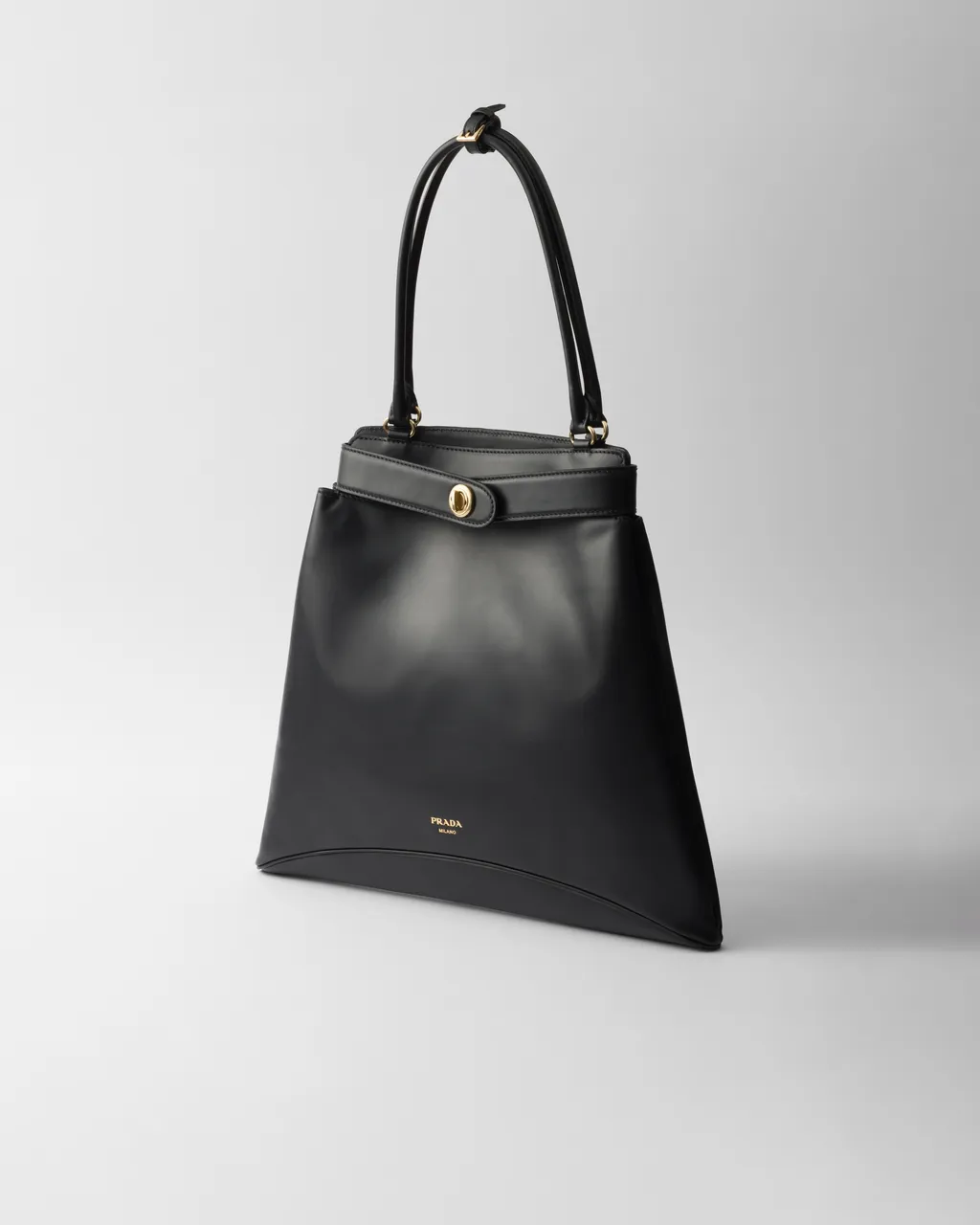 Large Prada Carey Leather Bag