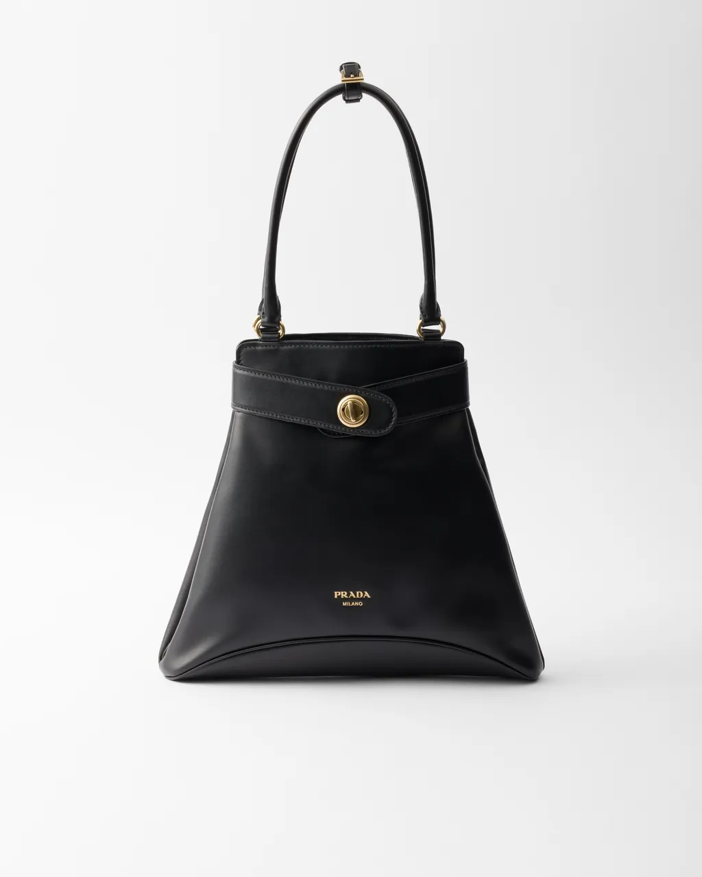 Prada Carey Medium Leather Tote Bag