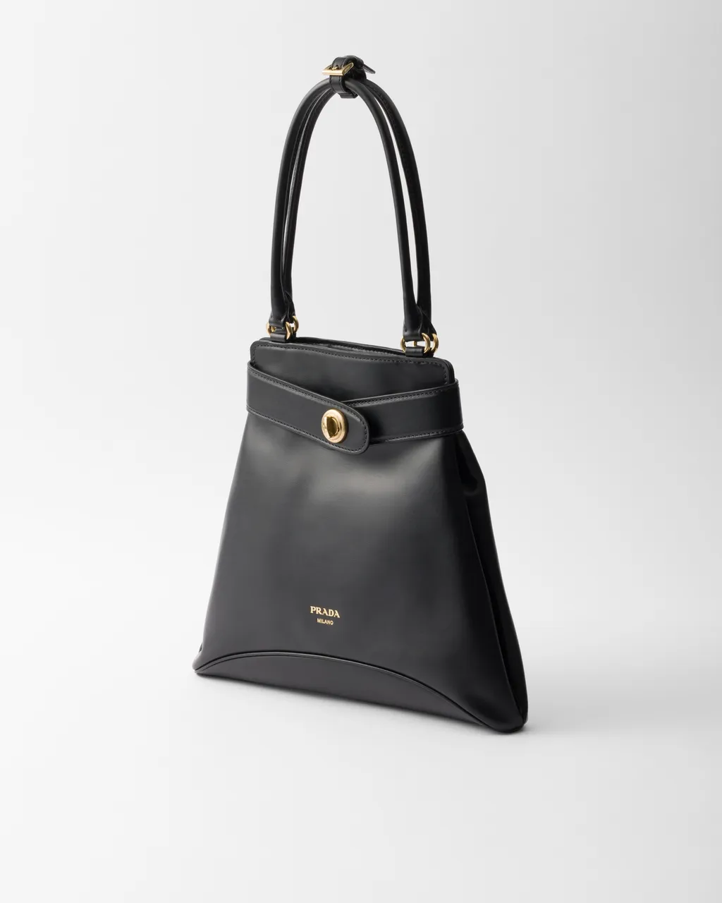 Prada Carey Medium Leather Tote Bag