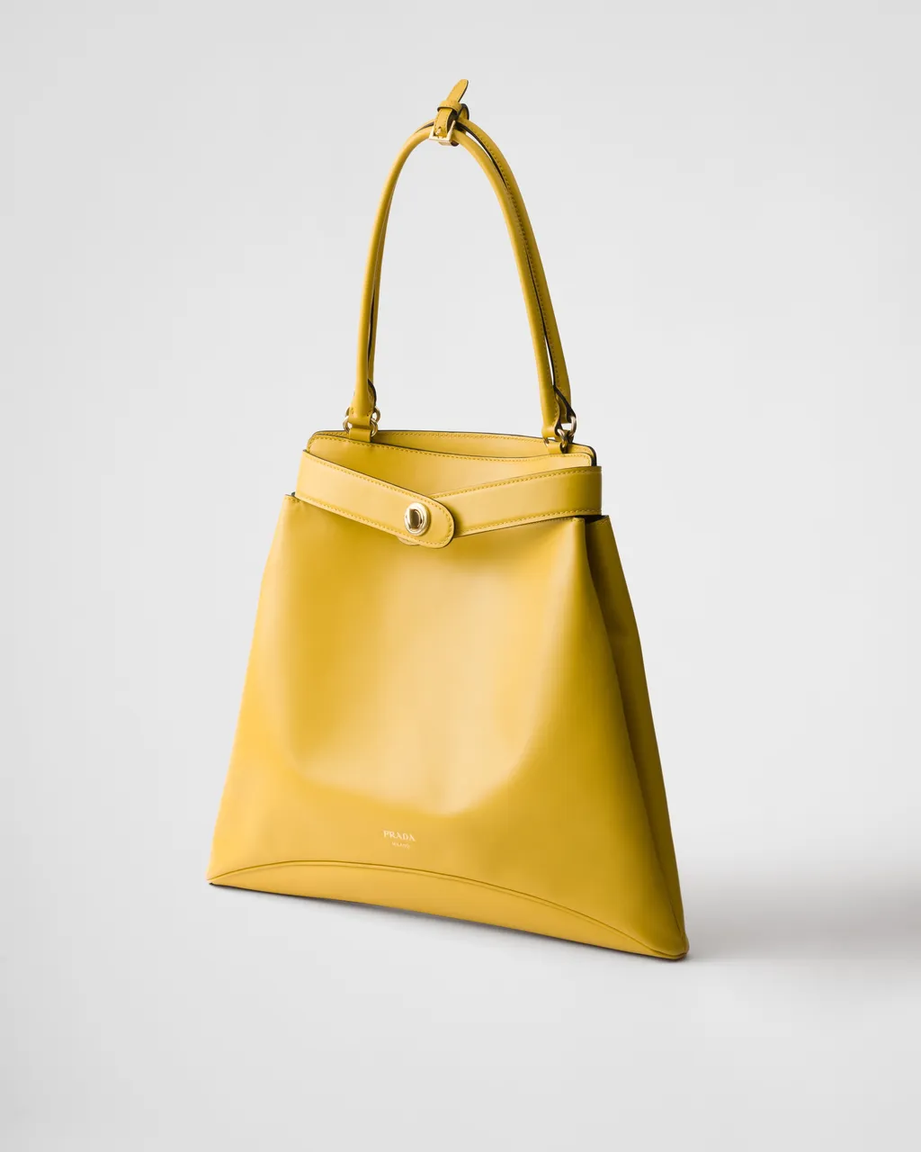 Large Prada Carey Leather Bag