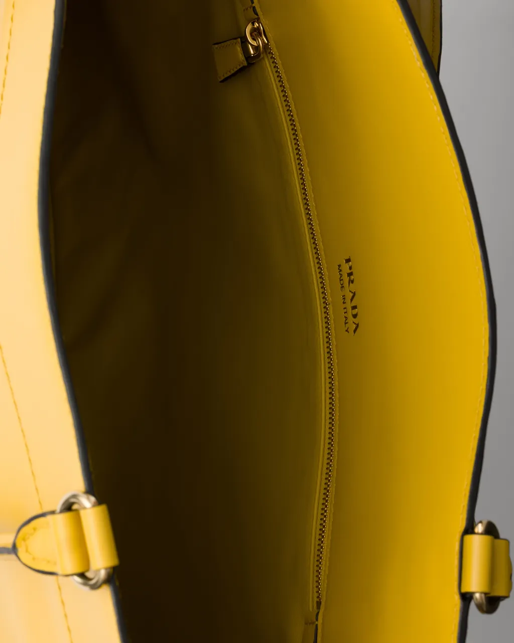 Large Prada Carey Leather Bag