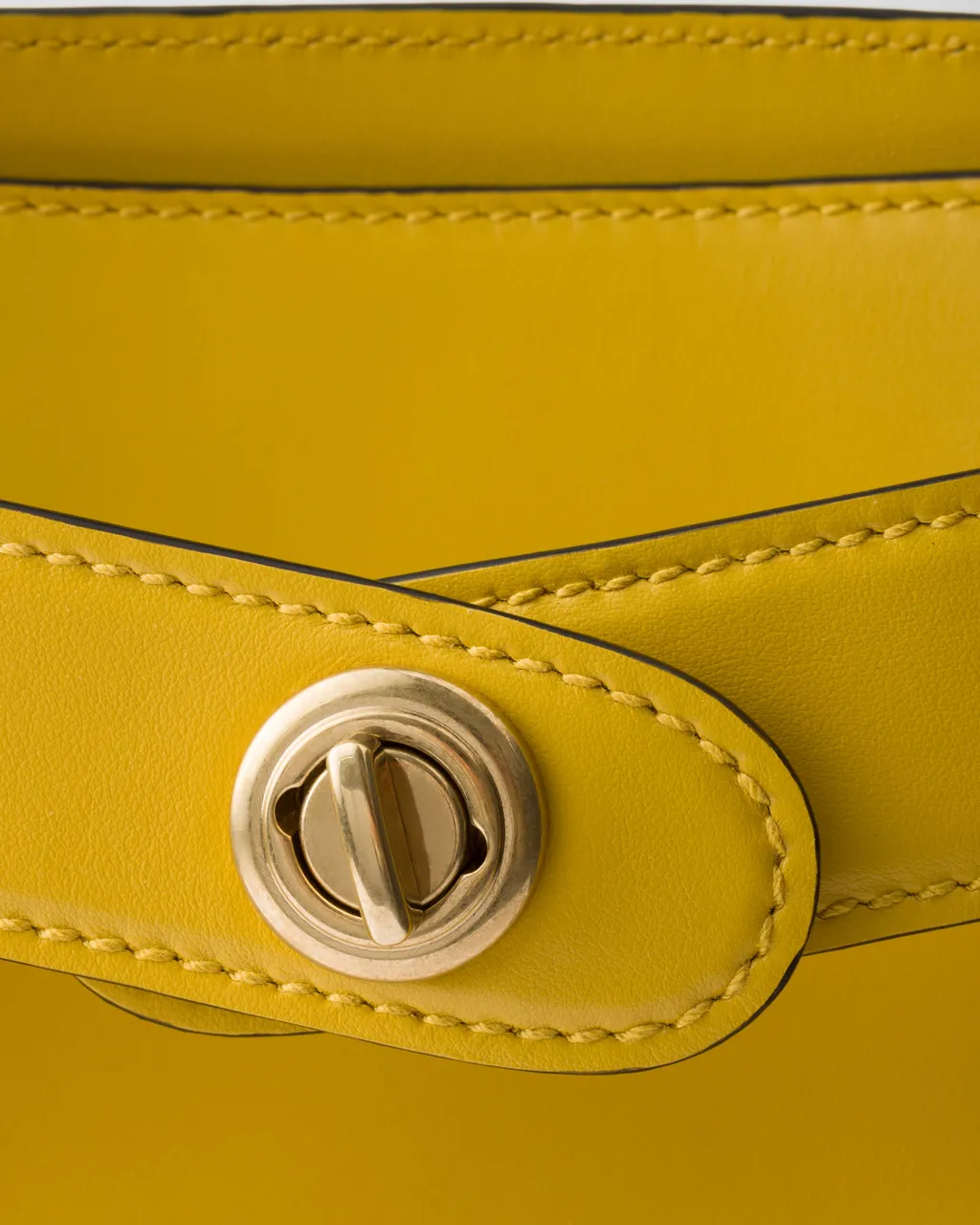 Large Prada Carey Leather Bag