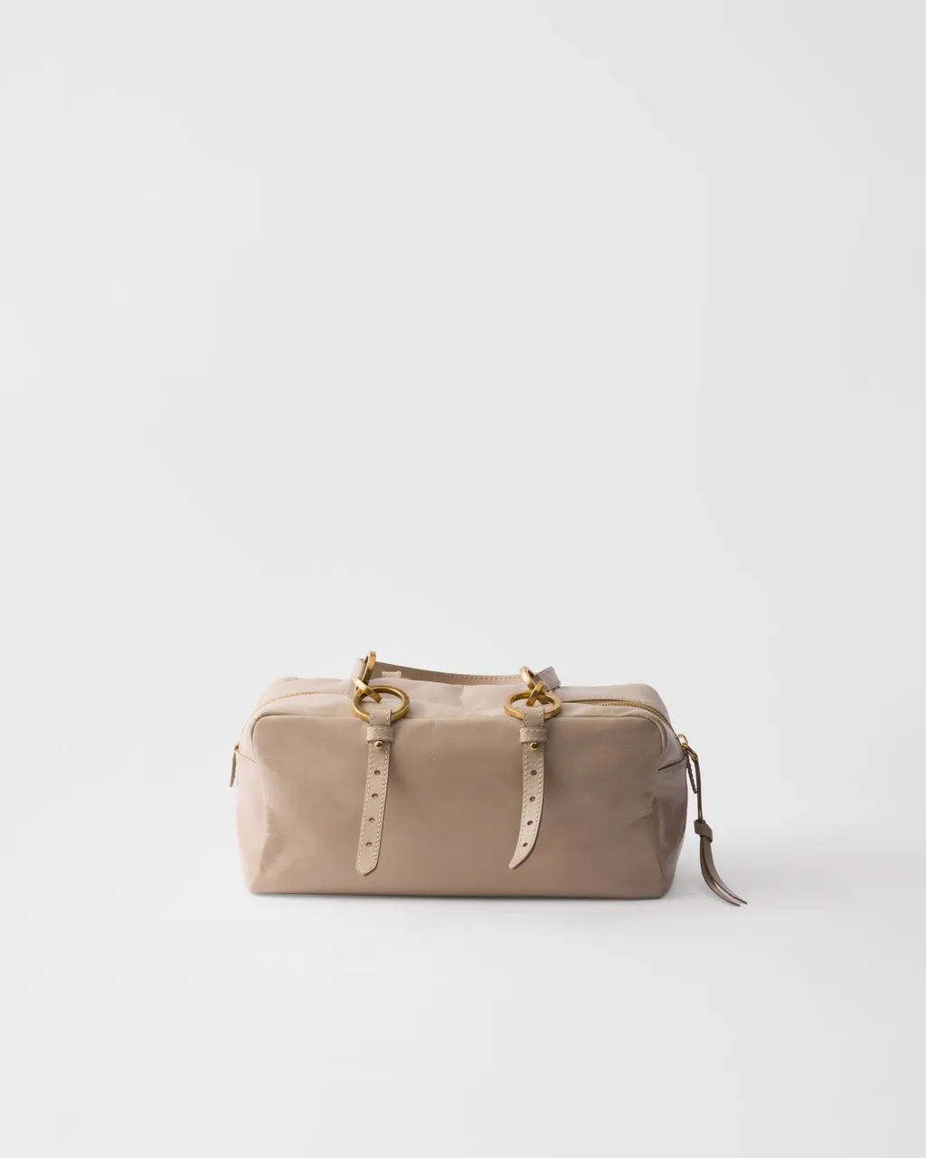 Prada Dangle Medium Leather Top-Handle Bag