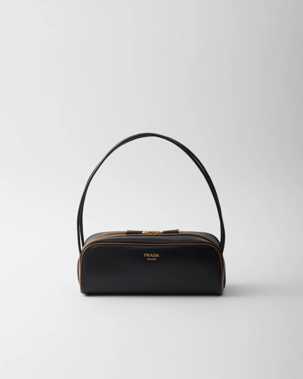 Prada Swing Smooth Leather Shoulder Bag