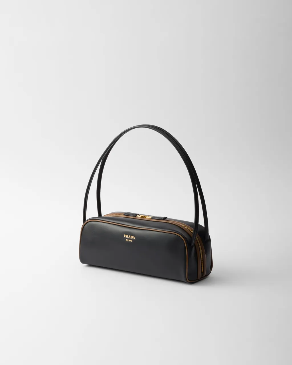 Prada Swing Smooth Leather Shoulder Bag