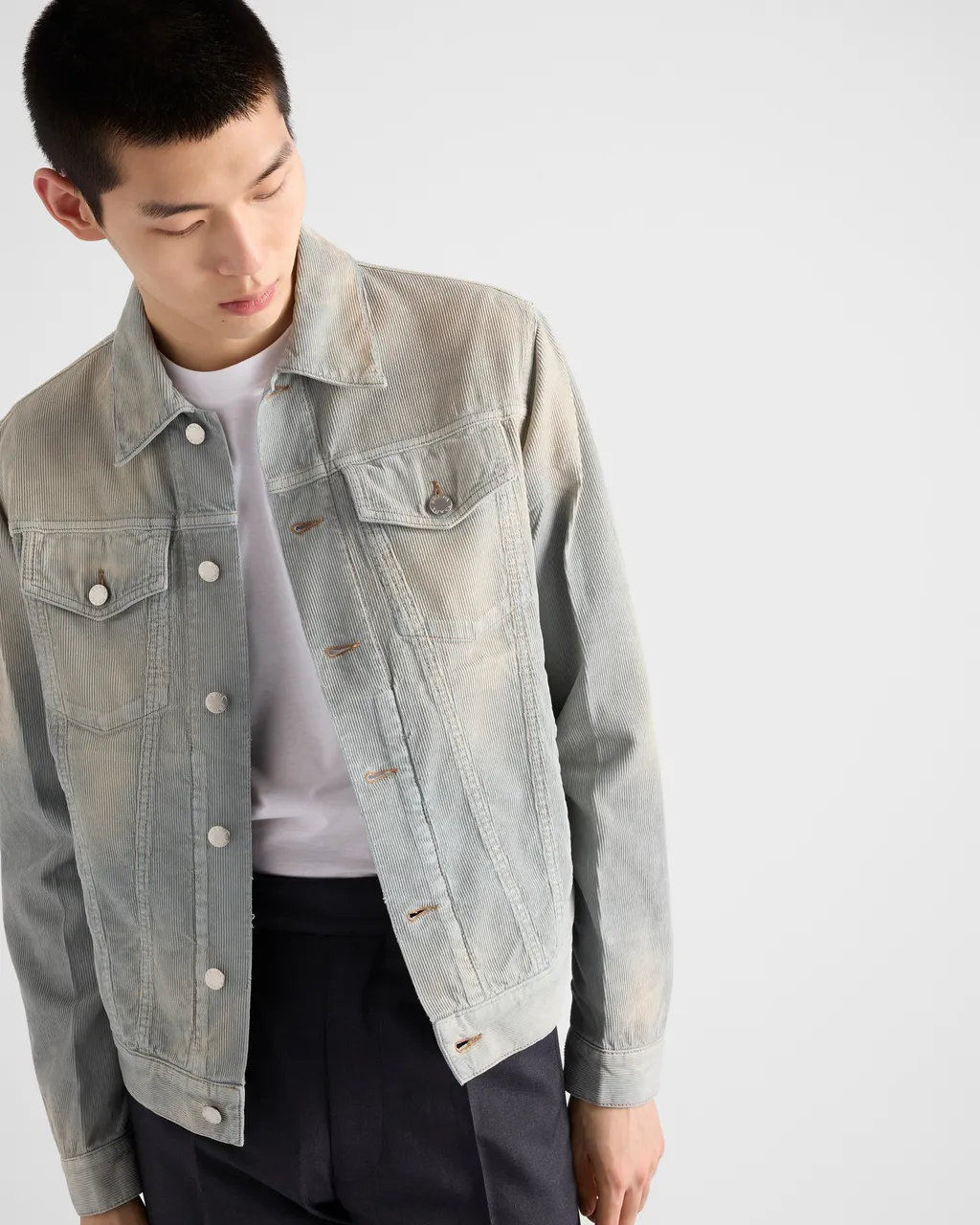 Corduroy Blouson Jacket