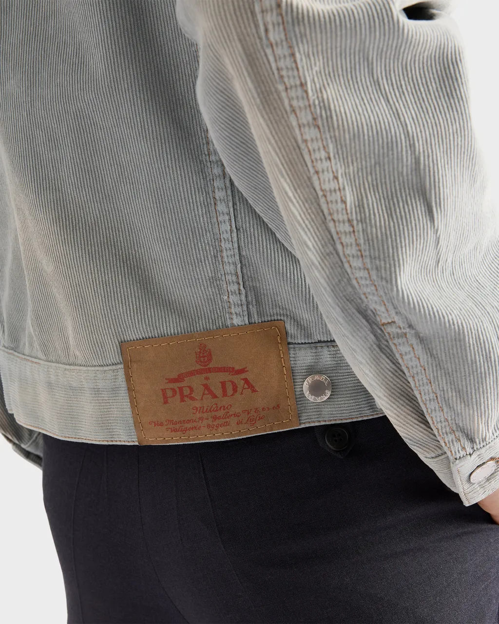 Corduroy Blouson Jacket