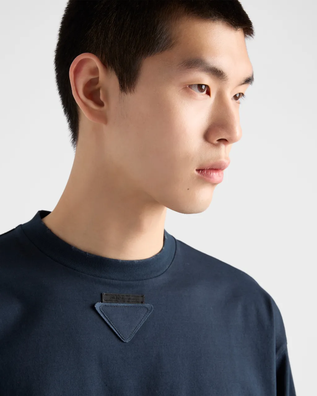 Long-Sleeved Cotton T-Shirt