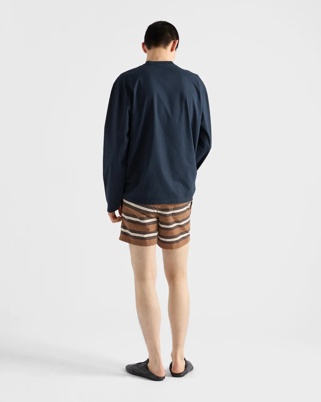 Long-Sleeved Cotton T-Shirt