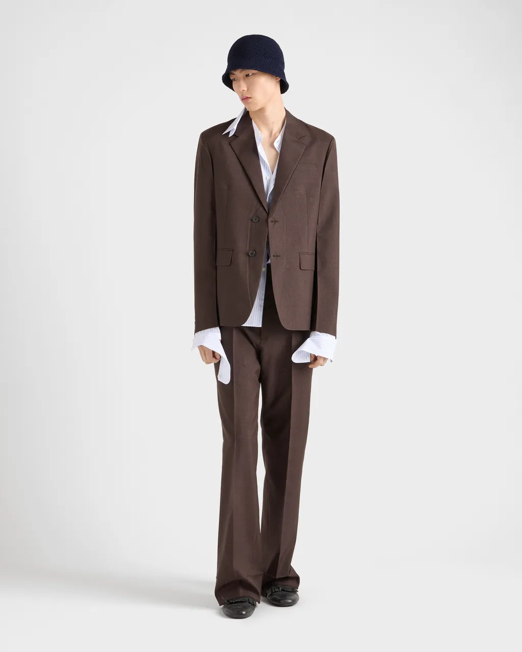 Tailored Mohair And Silk Pants