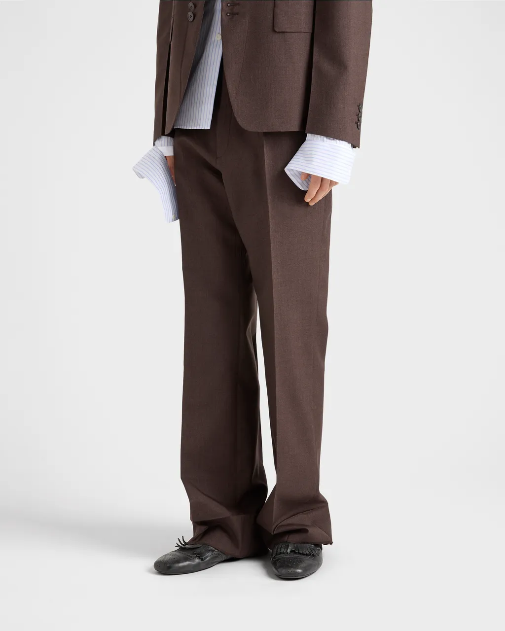 Tailored Mohair And Silk Pants