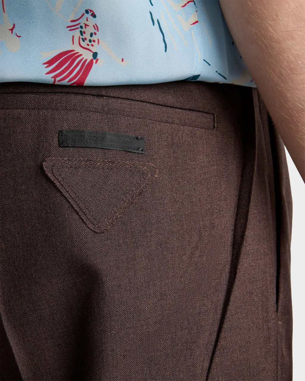 Mohair And Silk Pants