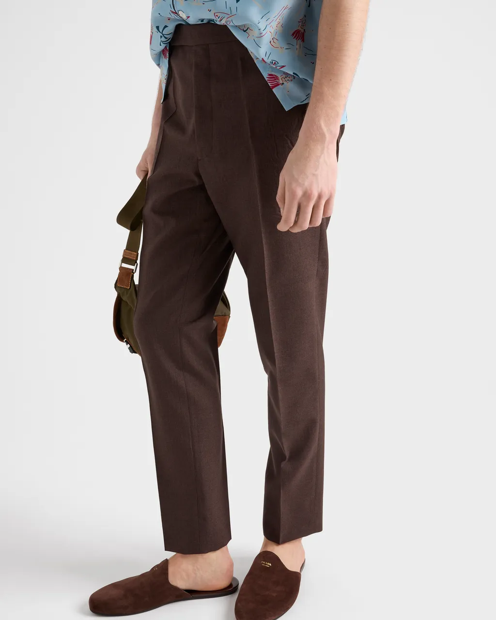 Mohair And Silk Pants