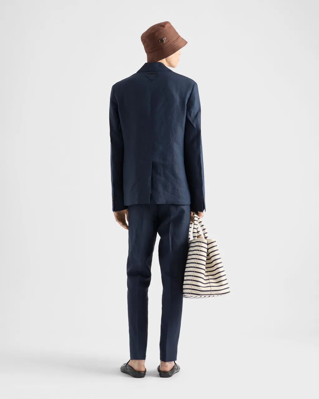 Single-Breasted Linen Jacket