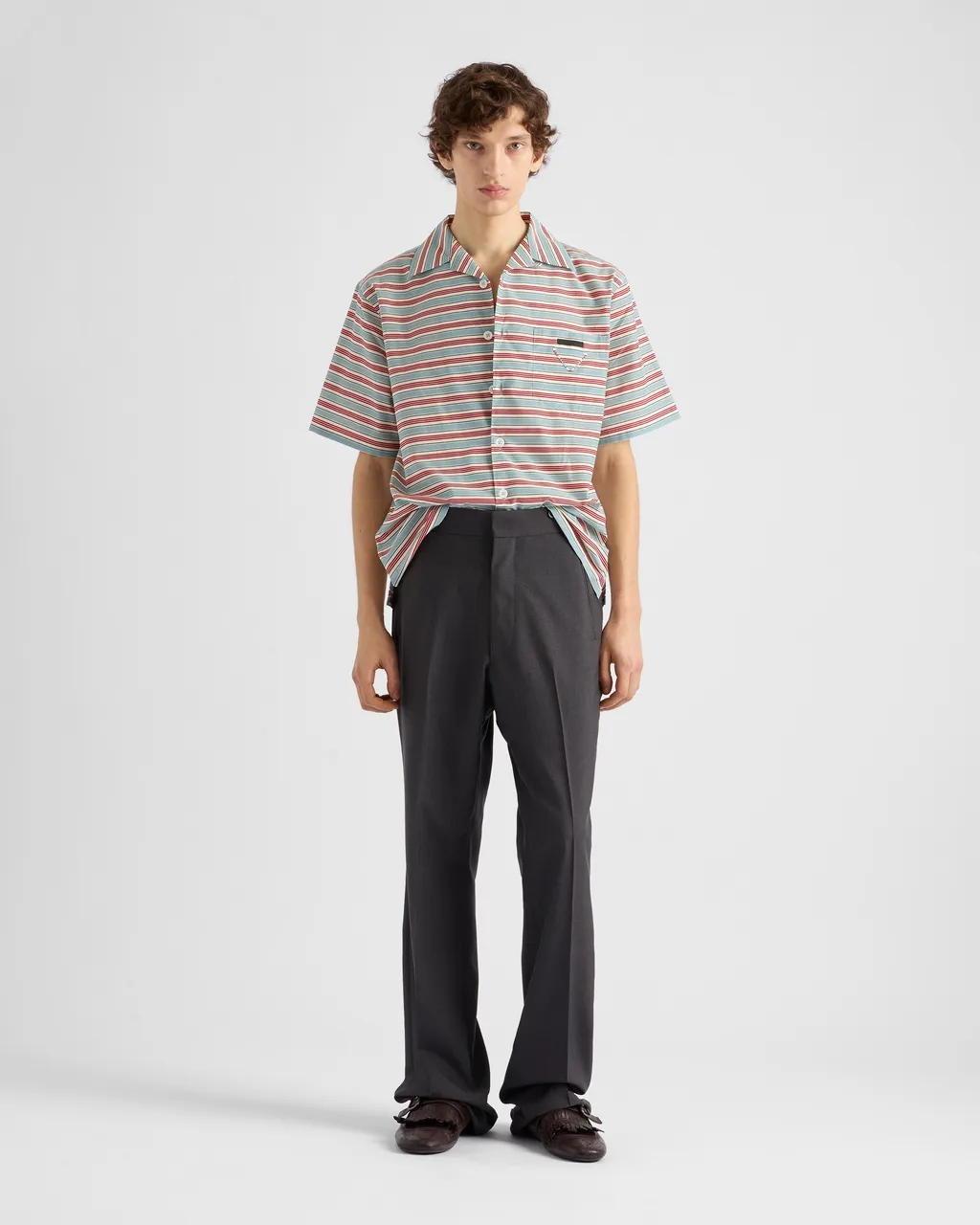 Tailored Mohair And Silk Pants