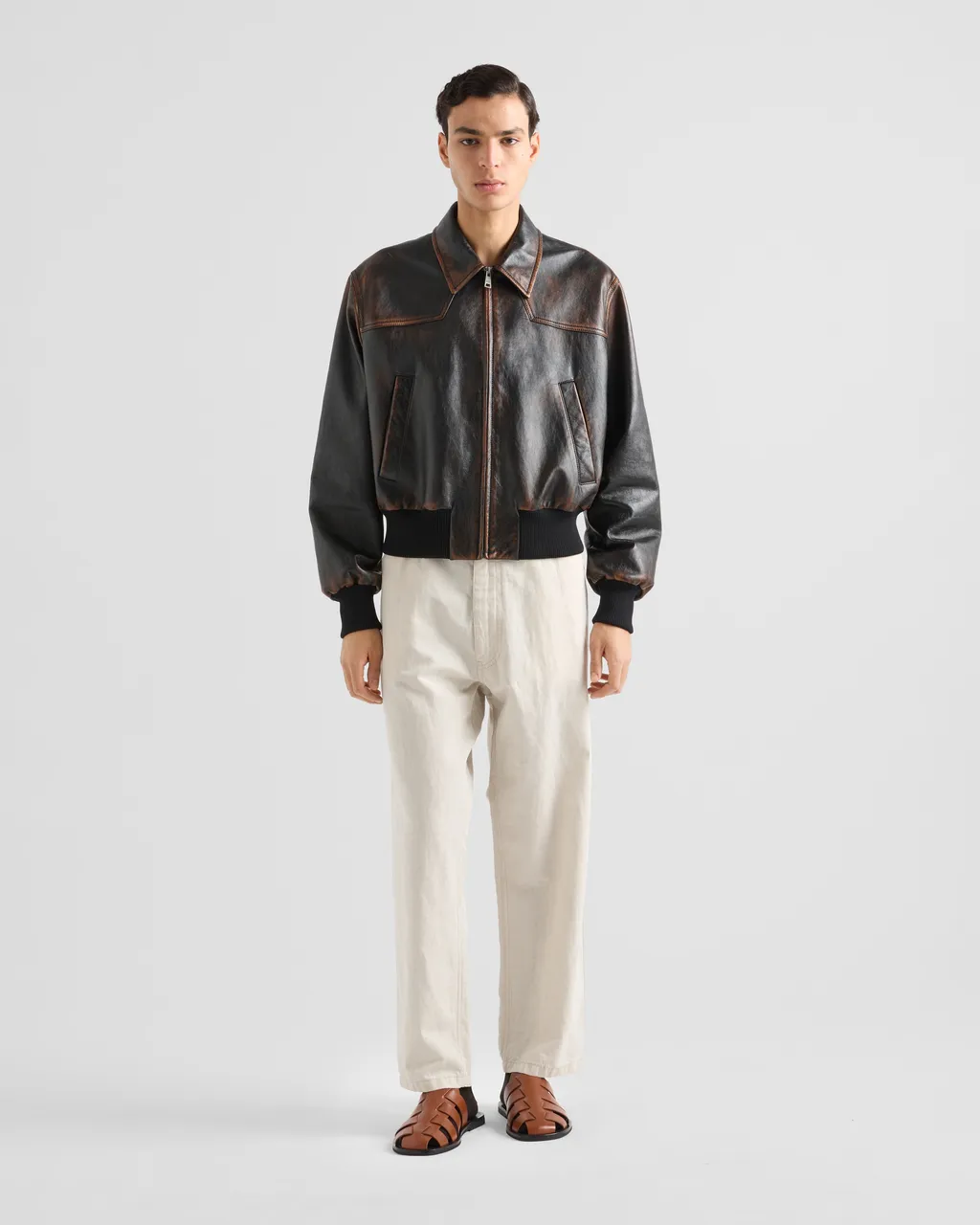 Chambray Pants
