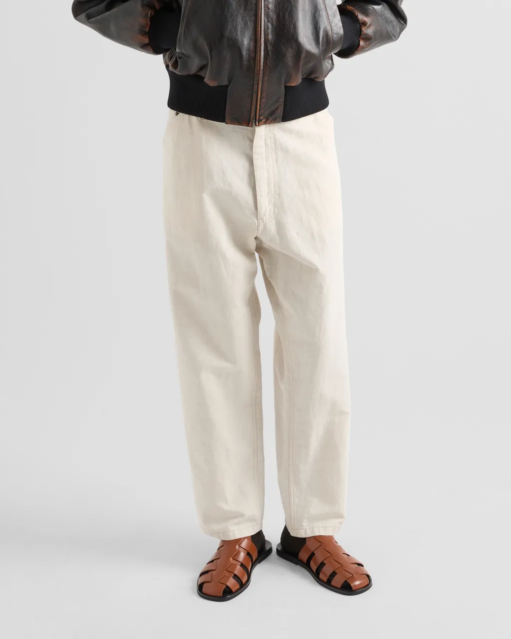 Chambray Pants