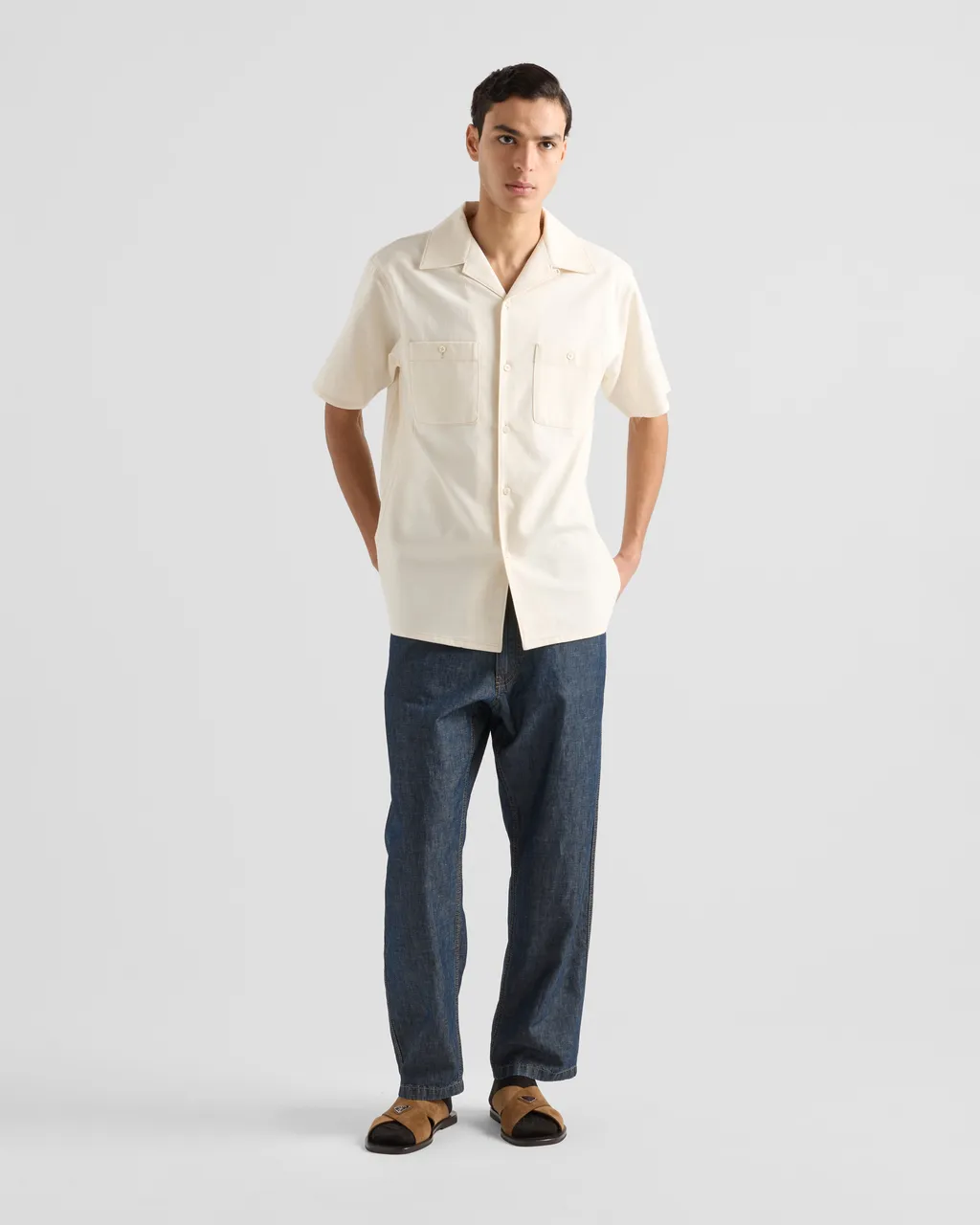 Chambray Pants