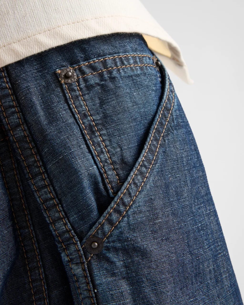 Chambray Pants