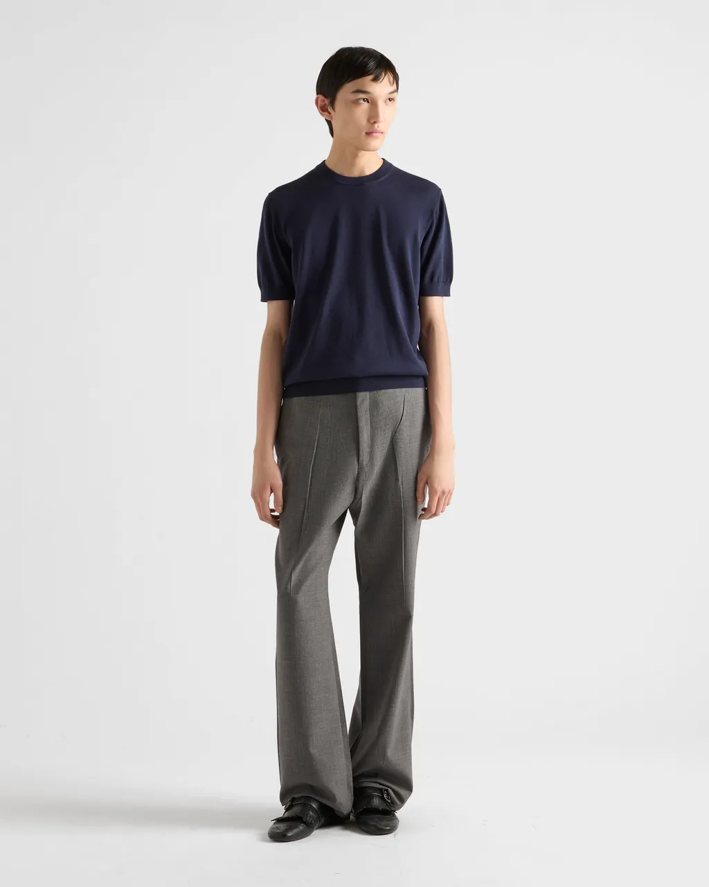 Cotton Crew-Neck Sweater